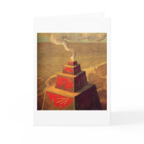 The Altar by M.K. Ciurlionis, 1909 cards by wikipic_com The Altar by M.K. Ciurlionis, 1909 cards