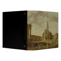 The Alter Markt with the Church of St. Vinyl Binders