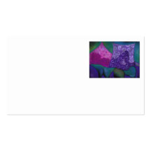 The Amazing Hideaway - Purple and Magenta Heaven Business Cards