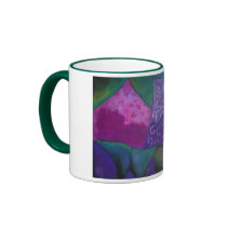 The Amazing Hideaway - Purple and Magenta Heaven mugs
