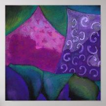 The Amazing Hideaway - Purple and Magenta Heaven Posters