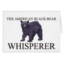 The American Black Bear Whisperer Cards