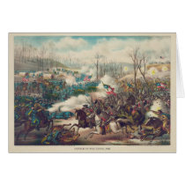 The American Civil War Battle of Pea Ridge 1862 Card