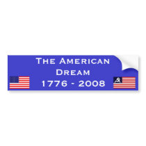 The American Dream is Dead bumper stickers