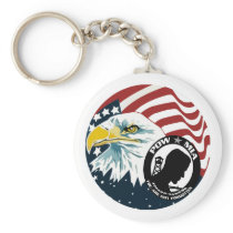 The American Eagle POW-MIA Key Chain