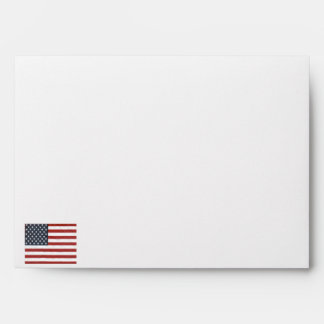 American Flag Printed &amp; Mailing Envelopes | Zazzle