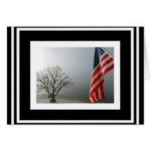 The American Flag is our Strength Greeting Card