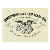 The American Letter Mail Company  Postcard postcards
