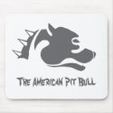 The American Pit Bull - mouse pad mousepads