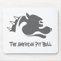The American Pit Bull - mouse pad mousepads