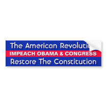 THE AMERICAN REVOLUTION,RESTORE THE CONSTITUTION bumper stickers by THEBUDMAN THE AMERICAN REVOLUTION,RESTORE THE CONSTITUTION bumper stickers