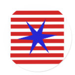 The American Star Sticker