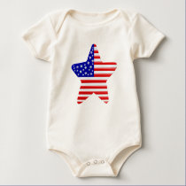 The American Star T-Shirt by Lotacats The American Star T-Shirt