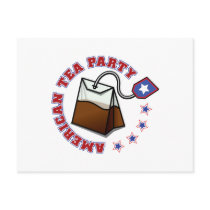 The American Tea Party postcards
