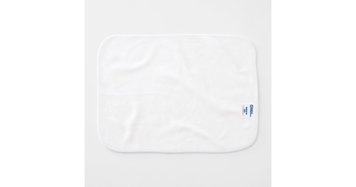 The American Thin Blue Line Symbol Burp Cloth Zazzle