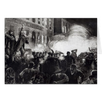 The Anarchist Riot in Chicago Cards