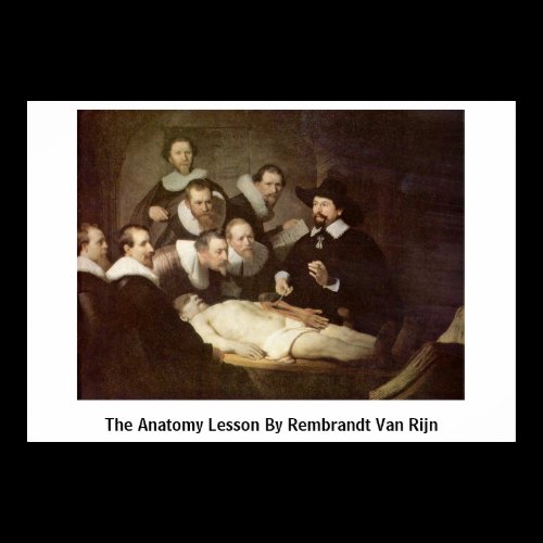 The Anatomy Lesson By Rembrandt Van Rijn Posters