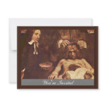 The Anatomy Lesson Of Dr. Joan Deyman. By Rembrand Custom Announcements