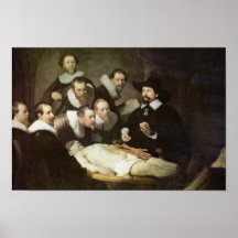 The Anatomy Lesson Of Dr. Nicolaes Tulp. Print