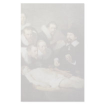 The Anatomy Lesson Of Dr. Nicolaes Tulp. Custom Stationery