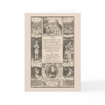 The Anatomy of Melancholy Antique Engraving Greeting Cards