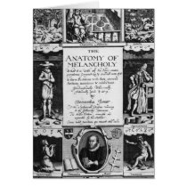 The Anatomy of Melancholy Card