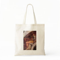 The ancestors of Christ by Michelangelo Canvas Bags
