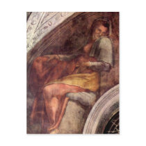 The ancestors of Christ by Michelangelo Post Cards