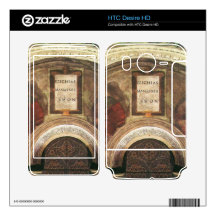 The ancestors of Christ by Michelangelo HTC Desire HD Decals