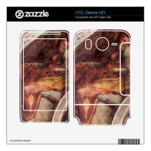 The ancestors of Christ by Michelangelo Decals For HTC Desire HD