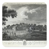 The Ancient Episcopal Palace of Bromley Square Stickers
