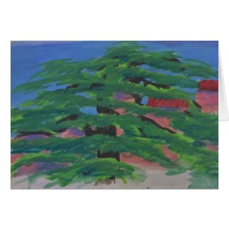 The Ancient Pine at Château le Seuil card