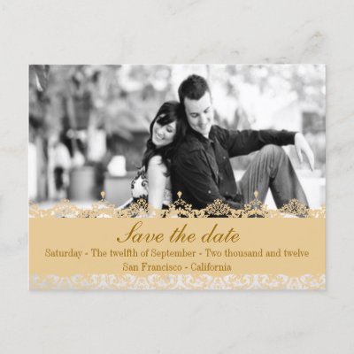 The Anette-Save the Date Postcard