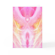 The Angel of Divine Love Greeting Card