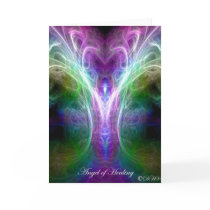 "The Angel of Healing" greeting card