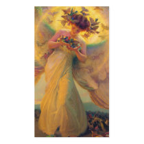The Angel of the Birds Franz Dvorak 1910 Business Card Template