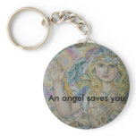 The angel of the diamond., An angel saves you. Keychain