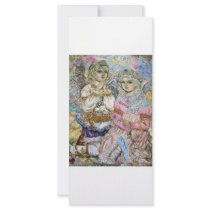 The angel of the flash of light. full color rack card