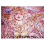 The angel of the Golden pearl., An angel saves ... Personalized Letterhead
