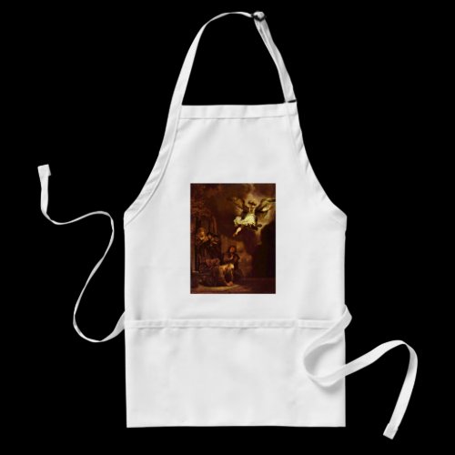 The Angel Raphael Leaving The Family Of Tobit. Aprons