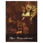 The Angel Raphael Leaving The Family Of Tobit. flyers