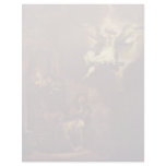 The Angel Raphael Leaving The Family Of Tobit. Letterhead