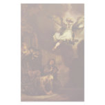 The Angel Raphael Leaving The Family Of Tobit. Stationery Design
