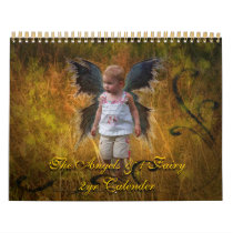 The Angels & 1 Fairy, 2yr Calender Wall Calendar