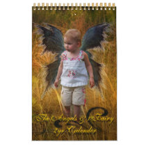 The Angels & 1 Fairy, 2yr Calender Wall Calendar