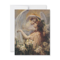 *The Angel's Message* by George Hillyard Swinstead Personalized Invites