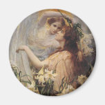 *The Angel's Message* by George Hillyard Swinstead Refrigerator Magnet