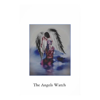 The Angels Watch Print by idiot_sphinx