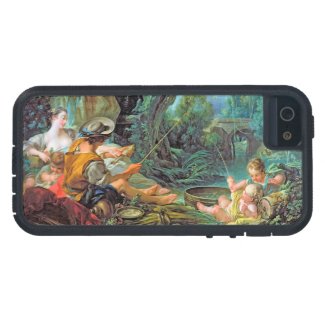 The Angler Boucher Francois rococo scene painting Case For iPhone 5