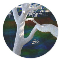 The Angophora Files Round Sticker